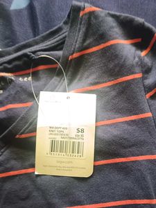 Striped Long Sleeve Top