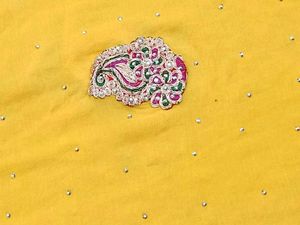 Elegant Yellow Dupatta