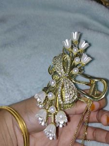 Floral Hair Claw Clip