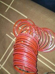 Red Bangle Set