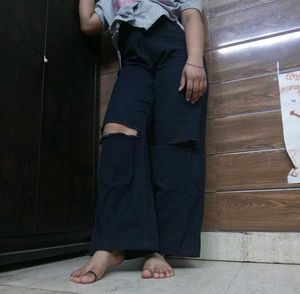 Ripped Blue Jeans