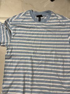 Blue & White Striped Tee
