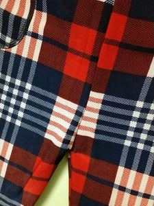 Check Trousers Multicolour With Pockets