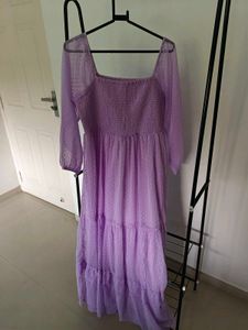 Brand Cilory Long Lavendar Maxi Dress XL Size