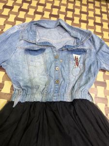 Korean Denim 1 Peace Dress