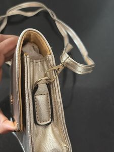 Elegant Silver Crossbody Bag
