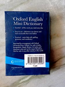 OXFORD ENGLISH DICTIONARY