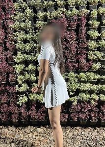 White Skater Mini Dress