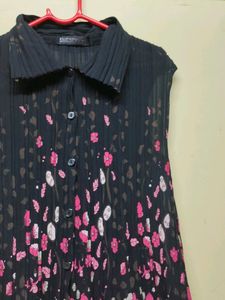 Crepe Sleeveless Stretchable  Top