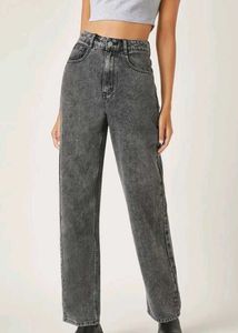 Acid Wash High Waist Jeans