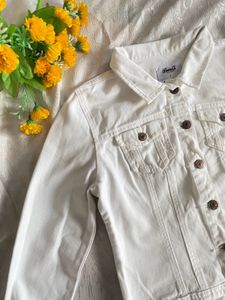 White Denim Jacket🤍