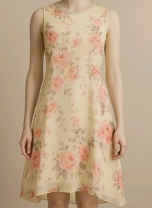 Pastel Floral Midi – Soft, Sweet &amp; Summer-Ready!