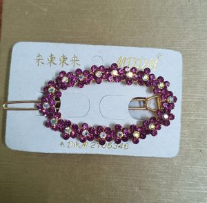 Sparkly Flower Hair Clip
