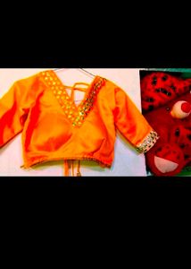 Women Net Stichted Lehenga
