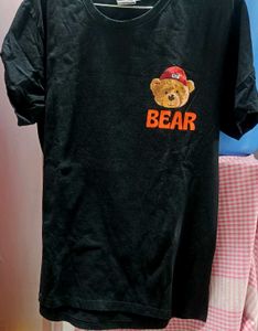 Mens Typography Round Neck T-shirt
