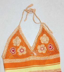 Island girl crochet top 🌺💛