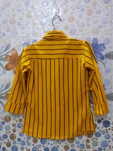 Striped Yellow Shirt