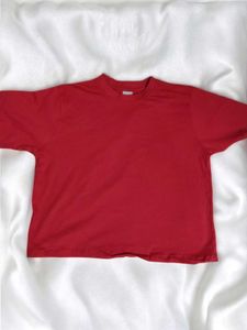 Basics Authentic Gym wear Active Crop Tee Top