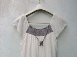 New With Tag Korean Half Long Cute Top