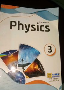 physics module of Allen for neet aspirants.