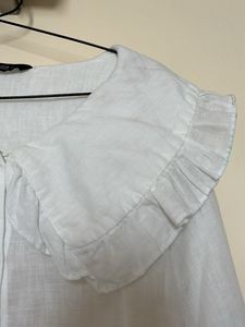 Peter Pan Collar Top from ZARA