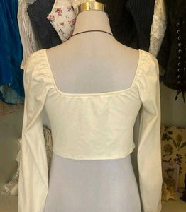 Zip Up Crop Top