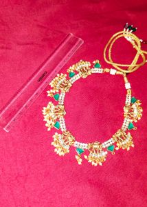Emerald Elephant Necklace
