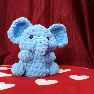 Crochet Mini Elephant Toy 🐘