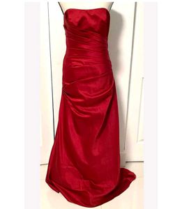 Davids Bridal Wear Imported Surplus Red Gown