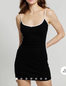 Savana (S) Black Bodycon Mini Dress