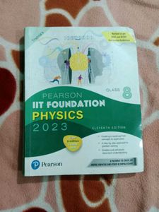 Pearson IIT Foundation Physics Class 8th
