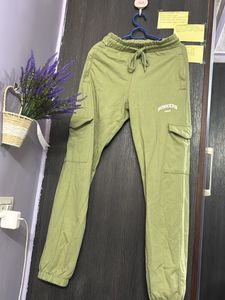 Green Bonkers Cargo Joggers