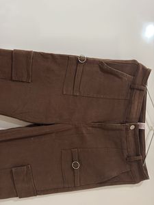 Brown Cargo Style Pants