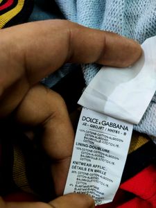 Dolce &amp; Gabbana Mens imported hooded sweatshirt