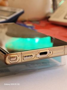 Samsung 23 Ultra CC Transparent Silicon Back Cover