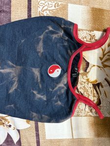 Vintage Yin-Yang Crop Top