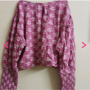 Pink Crop Top