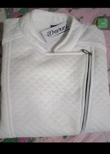 White Quilted Jacket