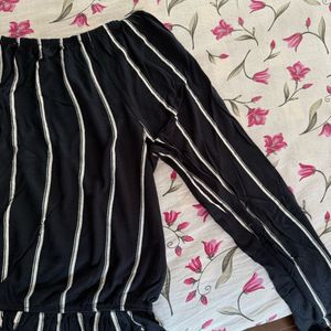 Striped Off-Shoulder Top