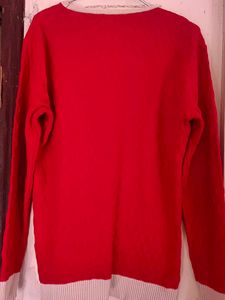 Red Pullover Sweater 42 and 44 dono buy kar sakte