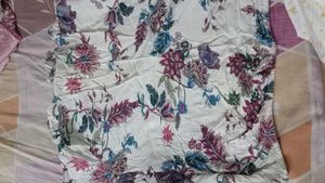 Floral Print Fabric Top