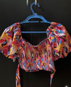 Colorful Crop Top