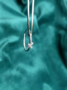 🦋👀Cute Silver &#39;X&#39; Butterfly 🦋 Ring💍