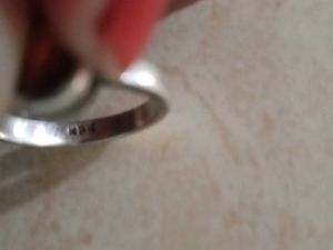 gomutra Gemstone pure silver kdm marked  Ring