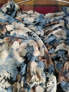 Floral Print Crop Top