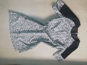 zebra print party dress