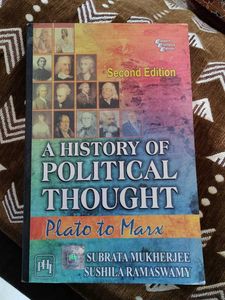 History of Political Thought Book