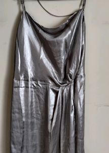 H&amp;M silver One Piece (Never used)