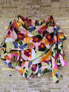 Colorful Ruffle Skort