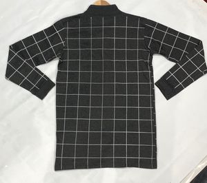 Men’s Checked Cardigan – Chest 38 Inch